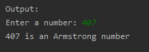 To check whether the given number is armstrong or not SkillPundit