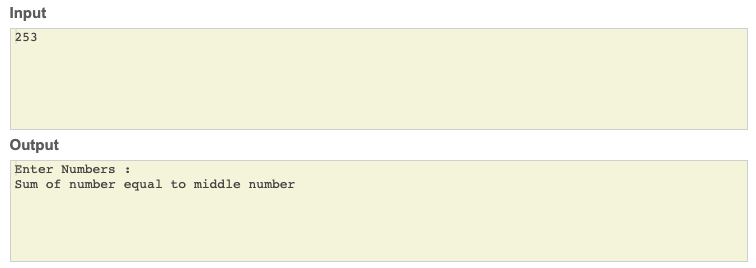 SkillPundit: C Program To Check Middle Digit Of Given 3 Digit Number is Equal To The Sum of Other Two digits or Not