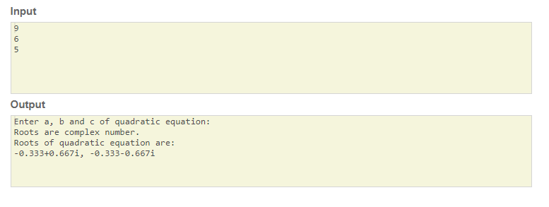 SkillPundit: C Program To Find Roots For  Quadratic Equation