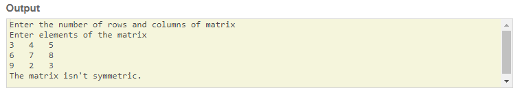 SkillPundit: C Program to Check Symmetric condition for the given Matrix