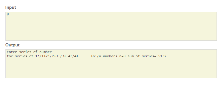 SkillPundit: C Program Compute the Given Series6
