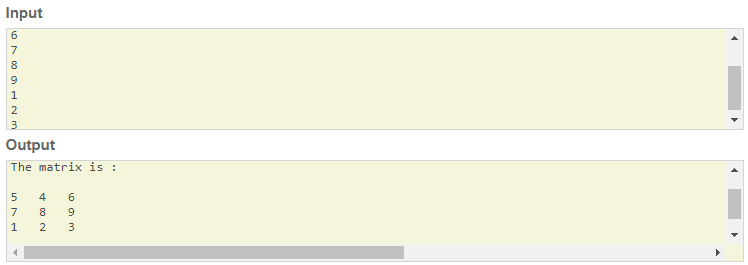 Skillpundit: C Program To Display 9 Numbers In 3X3 Matrix Formate