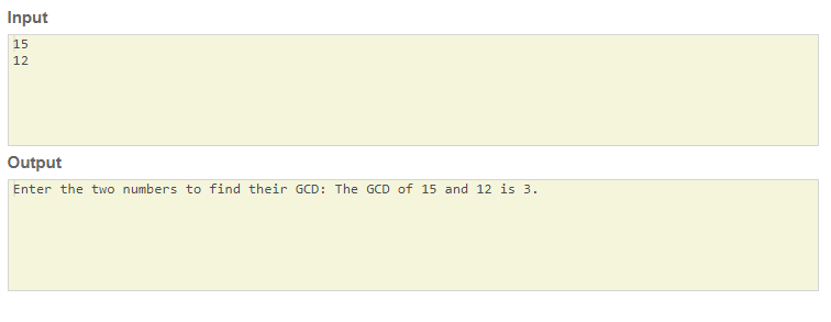 SkillPundit: C Program to Find G.C.D of given Numbers Using Recursion