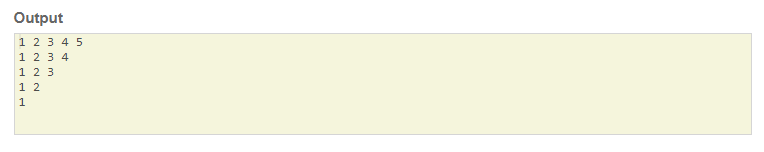 Skillpundit: C Program to Print Given Triangle 4 Using Numbers