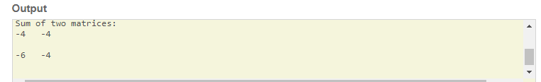 SkillPundit: C Program Subtraction of two matrix