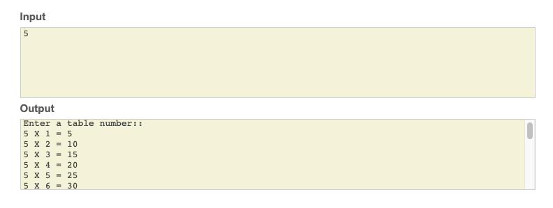 SkillPundit: JAVA Program To display the multiplication table for the given number java program to display the multiplication table for the given number