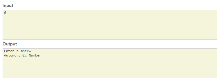 SkillPundit: PHP To Check Whether the Given Number is Automorphic or Not