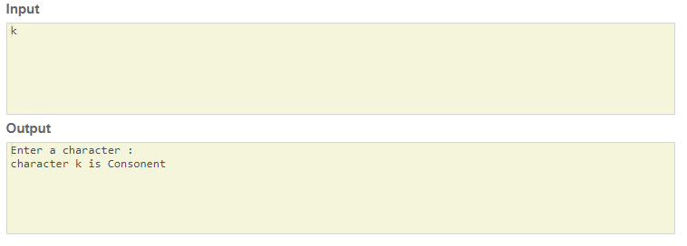 SkillPundit: JAVA Program To Identify given input is Vowel or Consonant using Switch Case How to Identify given input is Vowel or Consonant using Switch Case SkillPundit