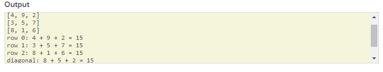 SkillPundit: JAVA Program To check given matrix is magic square or not. To check given matrix is magic square or not SkillPundit