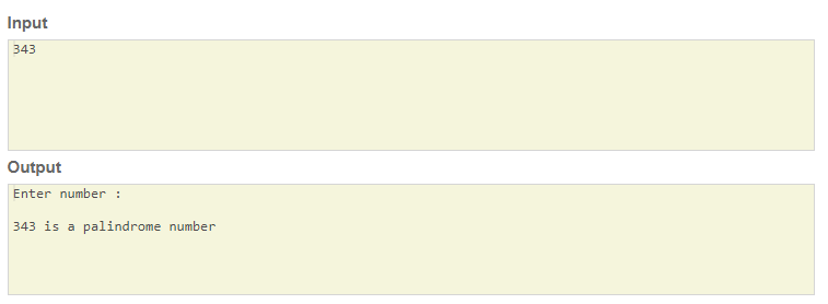 java program to check a number is palindrome or  not SkillPundit.