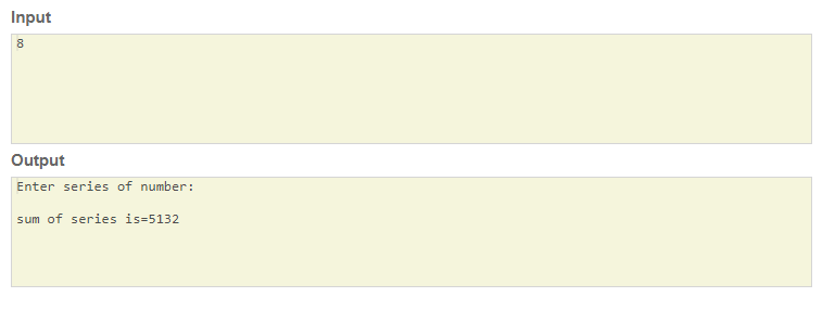 SkillPundit: JAVA Program To Print Sum of 1!/1+2!/2+3!/3+ 4!/4+ …….+n!/n. To Print Sum of Series of 1!/1+2!/2+3!/3+ 4!/4+ …….+n!/n SkillPundit