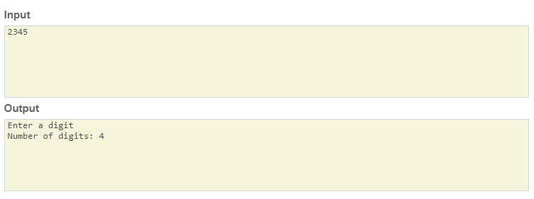 To find the number of digits of a given number SkillPundit