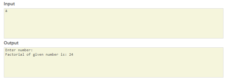 SkillPundit: JAVA Program To find the factorial of a given number using recursion. To find the factorial of a given number using recursion SkillPundit