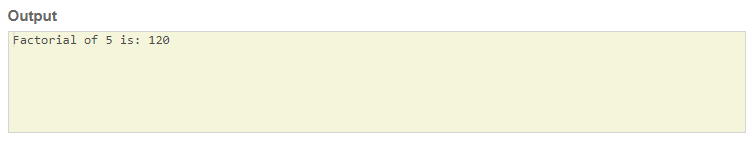 SkillPundit: JAVA Program To find the factorial of a given number using static. To find the factorial of a given number using static SkillPundit