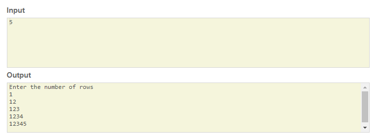 SkillPundit: JAVA Program To print number triangle To print number triangle SkillPundit