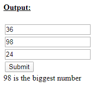 SkillPundit: JavaScript Program To find the Biggest of given three numbers Skillpundit: JavaScript Program to find the Biggest of given three numbers