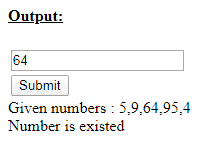 SkillPundit: JavaScript Program To find a number existing given array of numbers or not Skillpundit: JavaScript Program to find a number existing given array of numbers or not