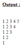 SkillPundit: JavaScript Program To print number triangle To print number triangle SkillPundit