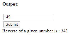 SkillPundit: Javascript Program To find the reverse of a given number To find the reverse of a given number SkillPundit