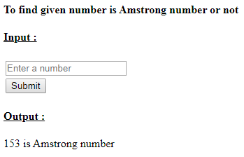 SkillPundit: PHP To Check Whether the Given Number is Armstrong or Not SkillPundit: PHP To Check Whether the Given Number is Armstrong or Not