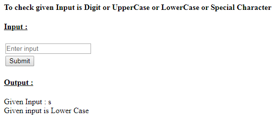 SkillPundit: PHP To Check Given Input is Digit or UpperCase or LowerCase or Special Character SkillPundit: PHP To check given Input is Digit or UpperCase or LowerCase or Special Character
