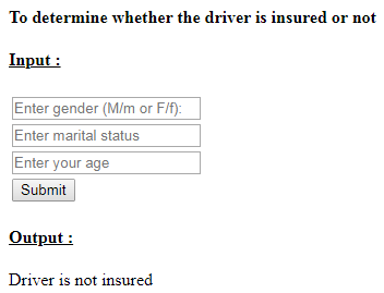 SkillPundit: PHP To Determine Whether the Driver is Insured or Not SkillPundit: PHP To Determine Whether the Driver is Insured or Not