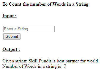 SkillPundit: PHP To Find Number of Words From Given Text SkillPundit: PHP To find number of words from given text