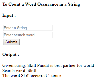 SkillPundit: PHP To Find Number of Words Repeated in Given Text SkillPundit: PHP To find number of words repeated in given text