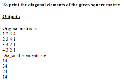 SkillPundit: PHP To Print Diagonals of a Given Matrix SkillPundit: PHP To print Diagonals of a given matrix