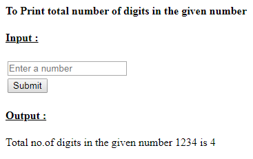 SkillPundit: PHP To Find the Number of Digits of a Given Number SkillPundit: PHP To Find the Number of Digits of a Given Number