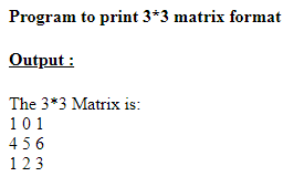 SkillPundit: PHP To Display 9 Elements in 3x3 Matrix Format