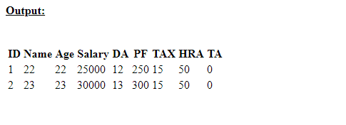 SkillPundit: PHP To Store Employe Records in Tabular Formate 