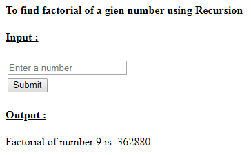 SkillPundit: PHP To Find the Factorial of a Given Number Using Recursion SkillPundit: PHP To Find the Factorial of a Given Number Using Recursion