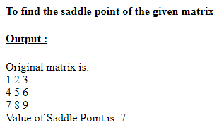 SkillPundit: PHP To Find the Saddle Point of the Matrix SkillPundit: PHP To Find the Saddle Point of the Matrix