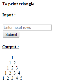 SkillPundit: PHP To Print Number Triangle SkillPundit: PHP To print number triangle