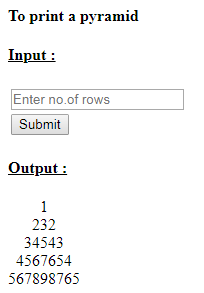SkillPundit: PHP To Print Number Triangle SkillPundit: PHP To print number triangle