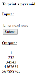 SkillPundit: PHP To print number triangle