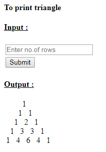 SkillPundit: PHP To print number triangle