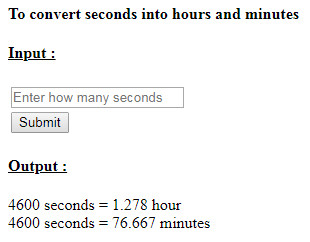 SkillPundit: PHP To Convert seconds into hours and minutes SkillPundit: PHP To Convert seconds into hours and minutes