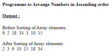 SkillPundit: PHP To Sort the Elements in Ascending Order SkillPundit: PHP To Sort the Elements in Ascending Order