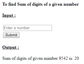 SkillPundit: PHP To Find the Sum of Digits of Given Number SkillPundit: PHP To find the Sum of digits of given number