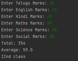 Skillpundit: Python Program how to write Student Markslist Program using ‘if’ statement