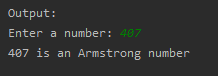 SkillPundit: Python Program To check whether the given number is Armstrong or Not To check whether the given number is armstrong or not SkillPundit
