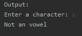 SkillPundit: Python Program To read Vowel Character and print it using Switch Case To read vowel character and print it using Switch Case SkillPundit
