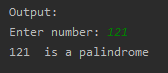 SkillPundit: Python Program To check whether the given number is palindrome or not To check whether the given number is palindrome or not SkillPundit