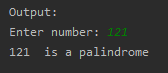 To check whether the given number is palindrome or not SkillPundit