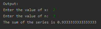 To find the Sine Series of 1-x^3/3!+x^5/5!–x^7/7!+ …… x^n/n!  SkillPundit