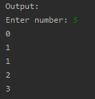 SkillPundit: Python Program To find the Fibonacci series of a given number To find the Fibonacci series of a given number SkillPundit