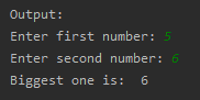 SkillPundit: Python Program To find the Biggest of two numbers using Switch Case How to find the biggest of two numbers using Switch Case SkillPundit