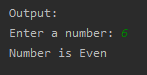 To check whether the given number is even or odd SkillPundit